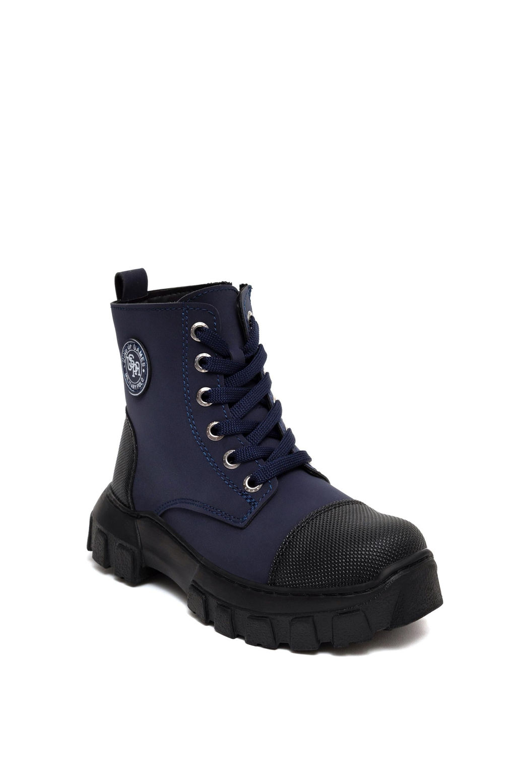 Ботинки U.S. Polo Assn темно-синие из полиуретана
