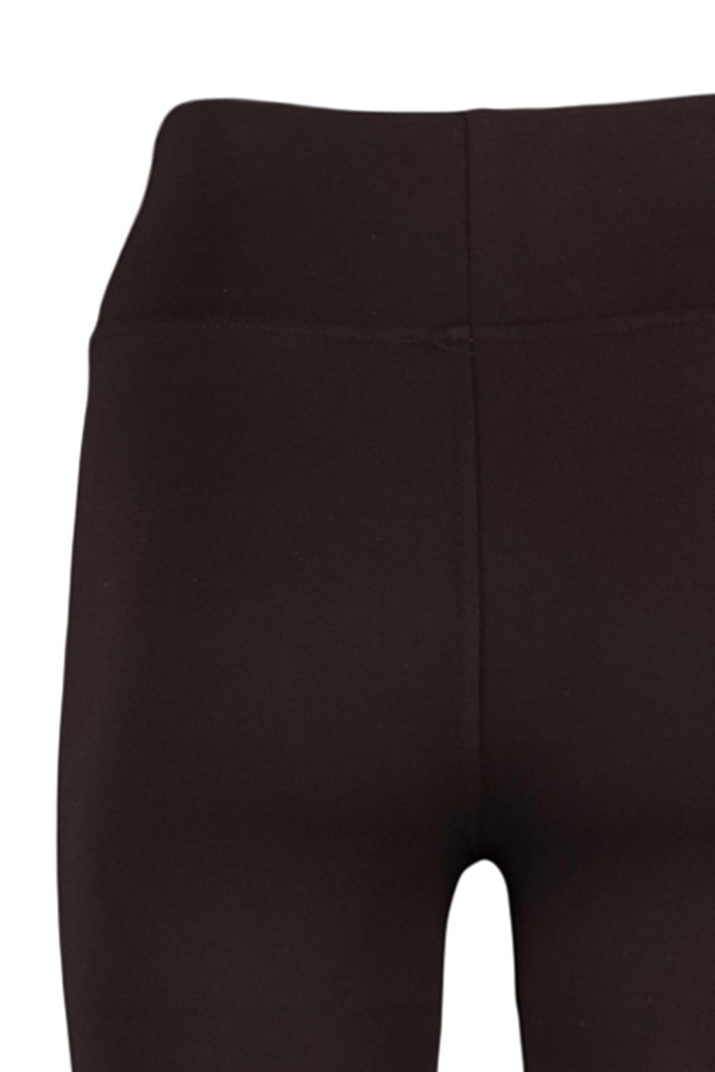 Siyah Yuksek Bel Basic Beli Lastikli Interlok Orme Tayt TWOAW20TA0047 - Trendyolmilla фото 10