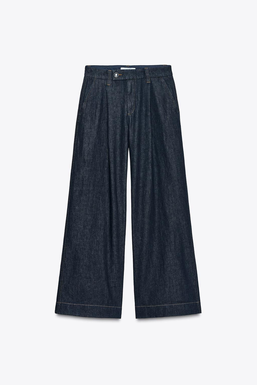 Z1975 WIDE-LEG MID-WAIST JEANS - Zara фото 2