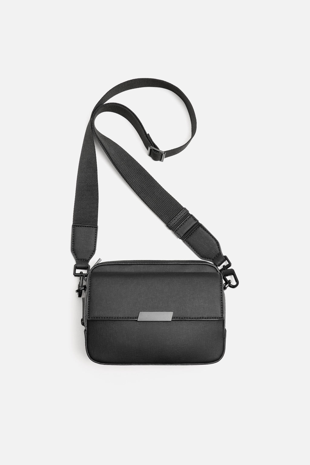 TEXTURED CROSSBODY BAG - Zara фото 3