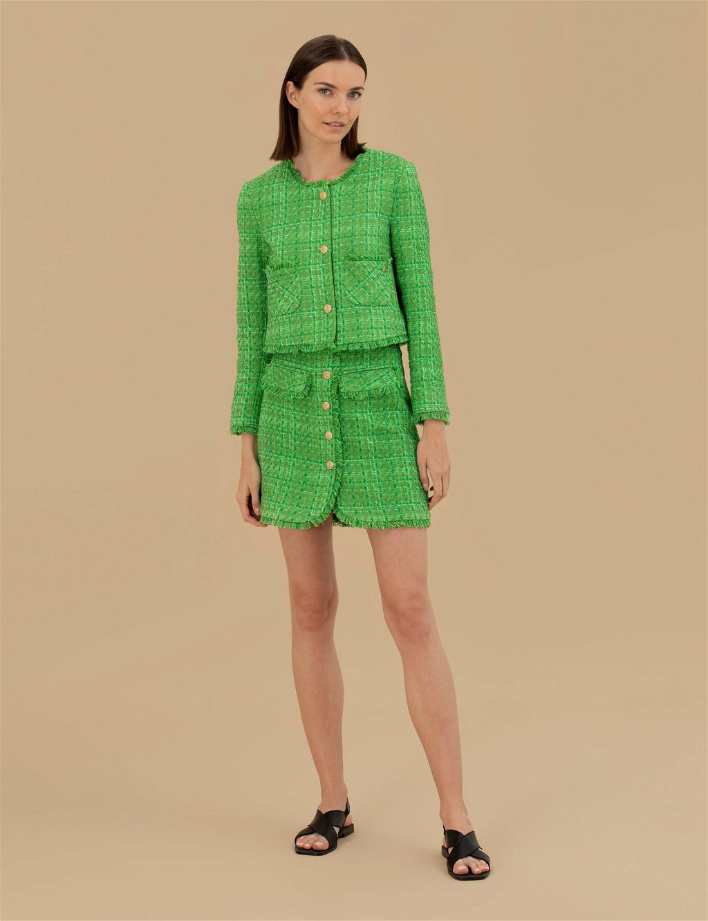 Bisiklet Yaka Crop T_vit Ceket - Pierre cardin фото 4