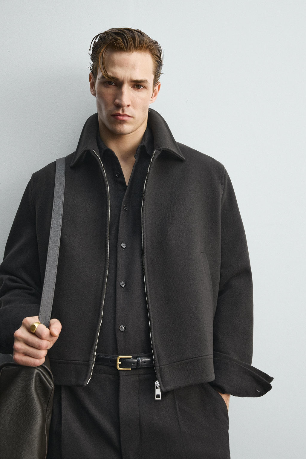 LIMITED EDITION WOOL BLEND JACKET - Zara фото 5