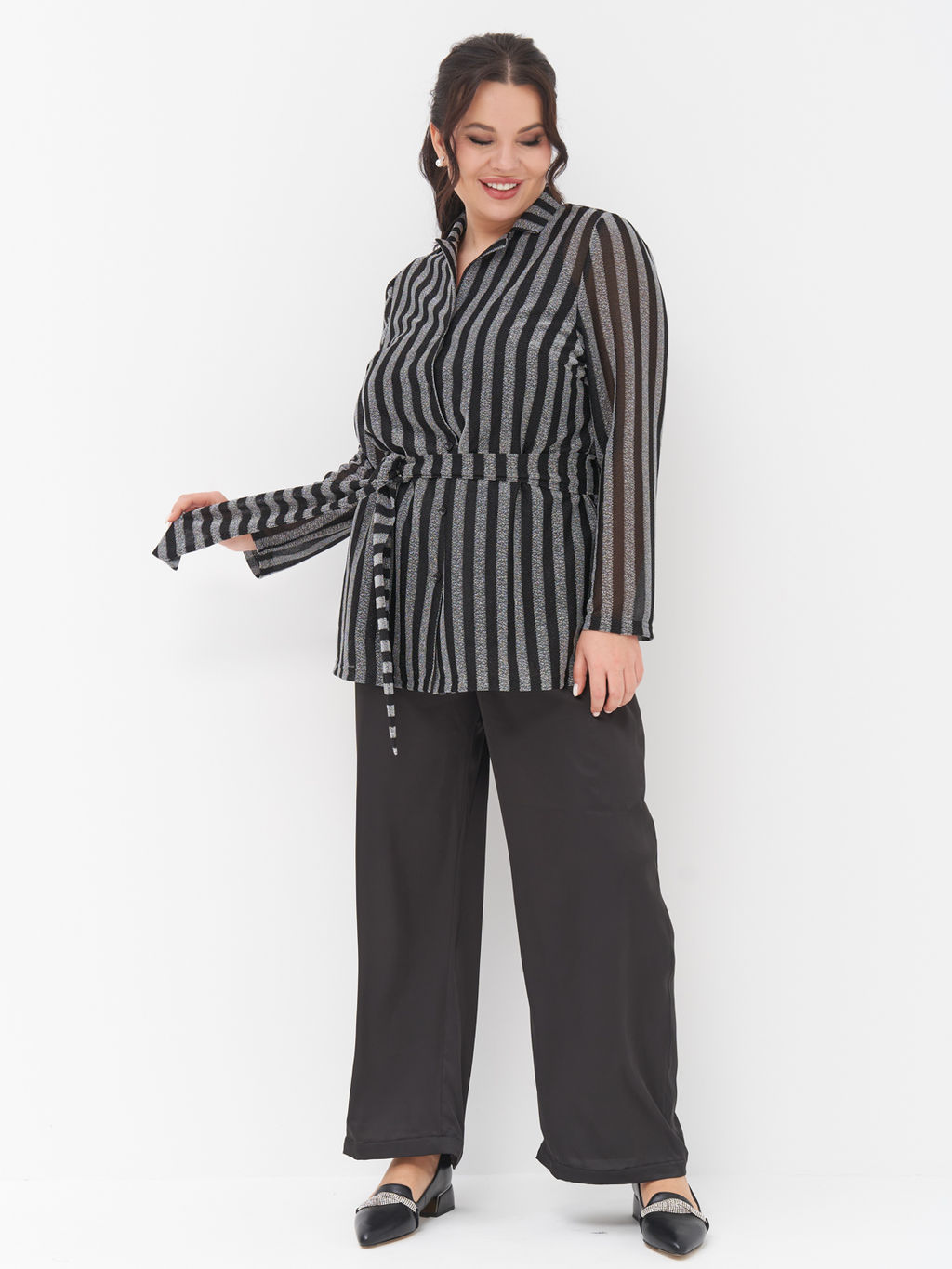 Блузка из креп-шифона ZGA34009STS01 - Артесса фото 4