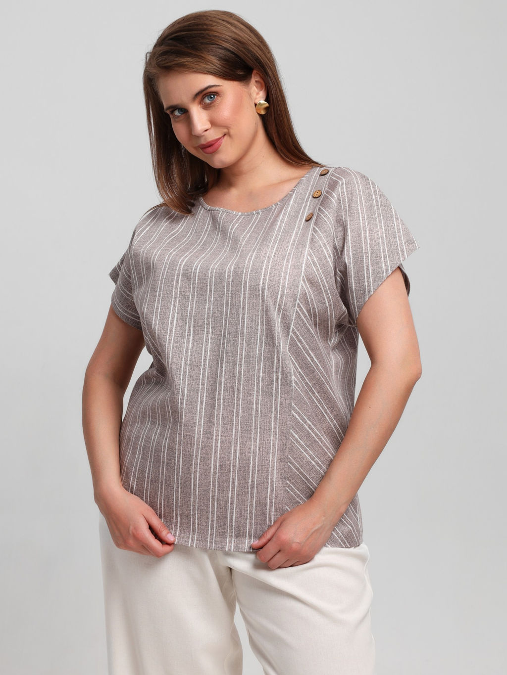 VIOTEX Футболка Баронесса-3 из хлопка (пенье) - Виотекс фото 3