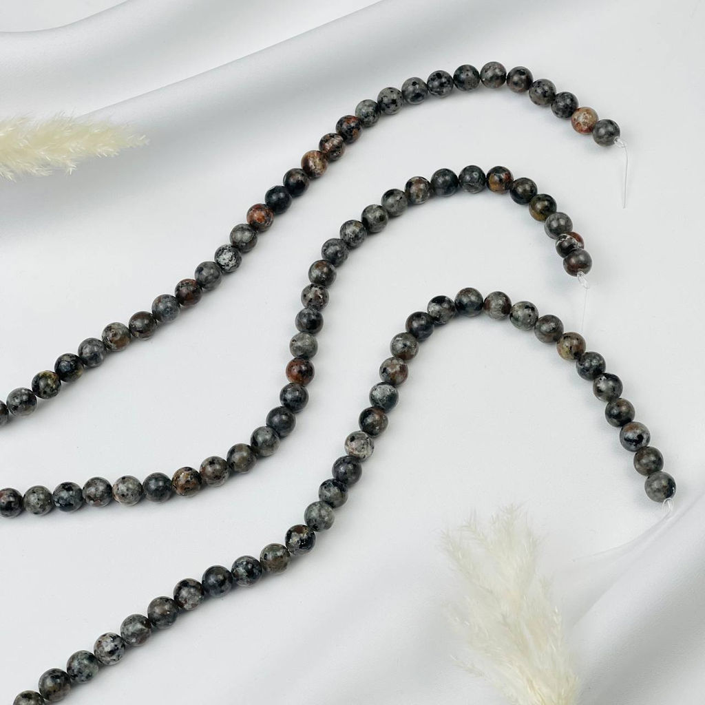 Бусины для украшений из Йооперлита (45 бусин)