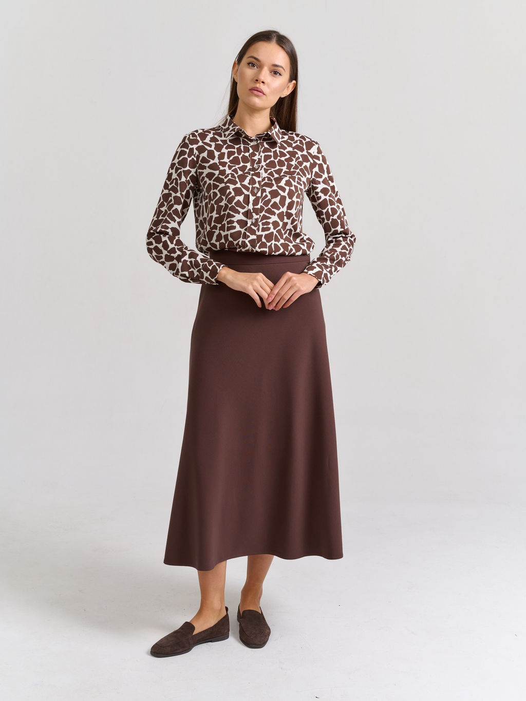 Юбка А-силуэта