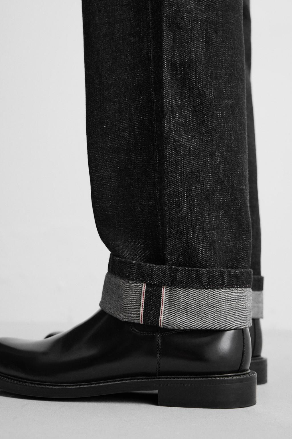SELVEDGE SLIM FIT JEANS - Zara фото 6
