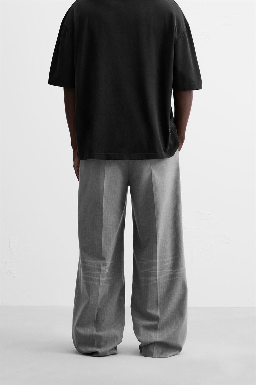 SPRAY PRINT TROUSERS - Zara фото 3