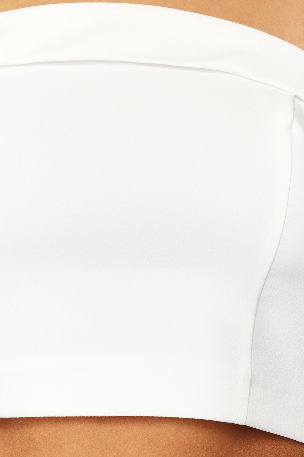 Ekru Straplez Korse Crop Dokuma Bluz TWOSS23BZ00939 - Trendyolmilla фото 4