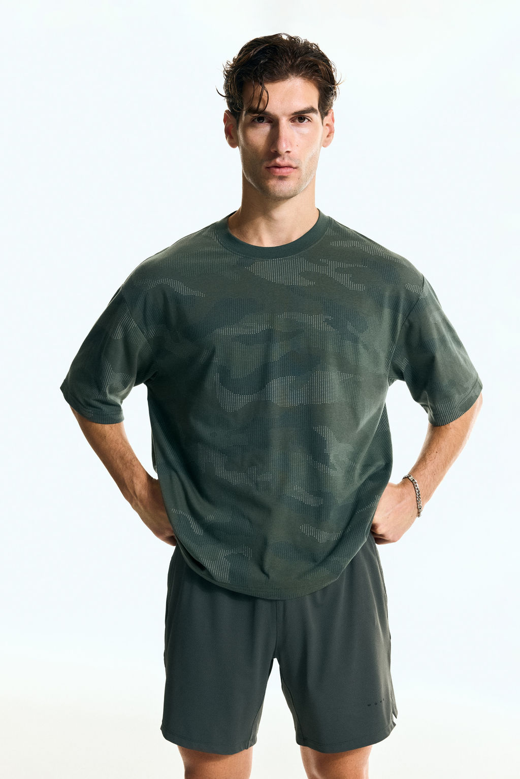 Camiseta de deporte boxy con DryMove - H&m фото 4