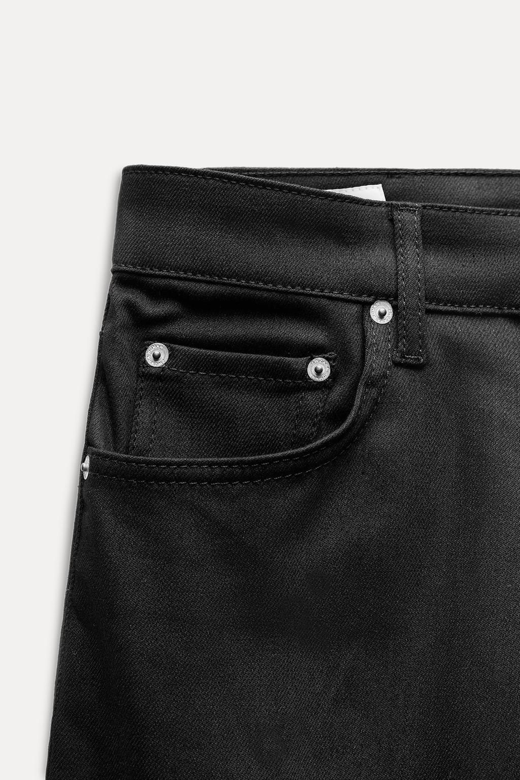 ZW COLLECTION BOOTCUT HIGH-WAIST CROPPED JEANS - Zara фото 19