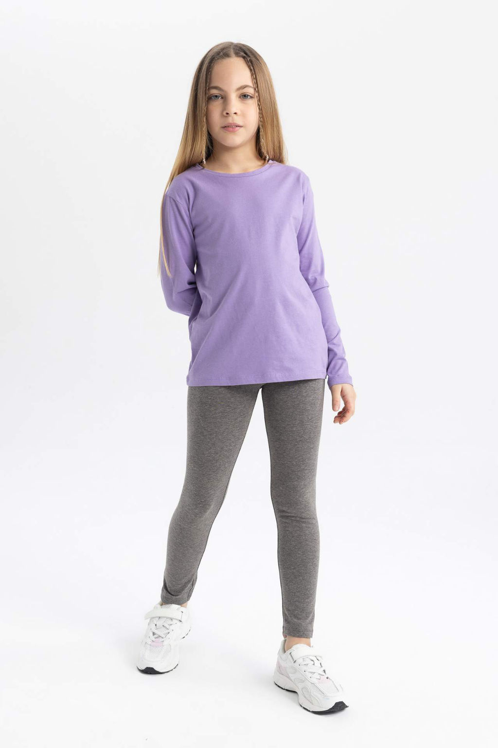 K?z Cocuk Uzun Tayt - Defacto фото 2