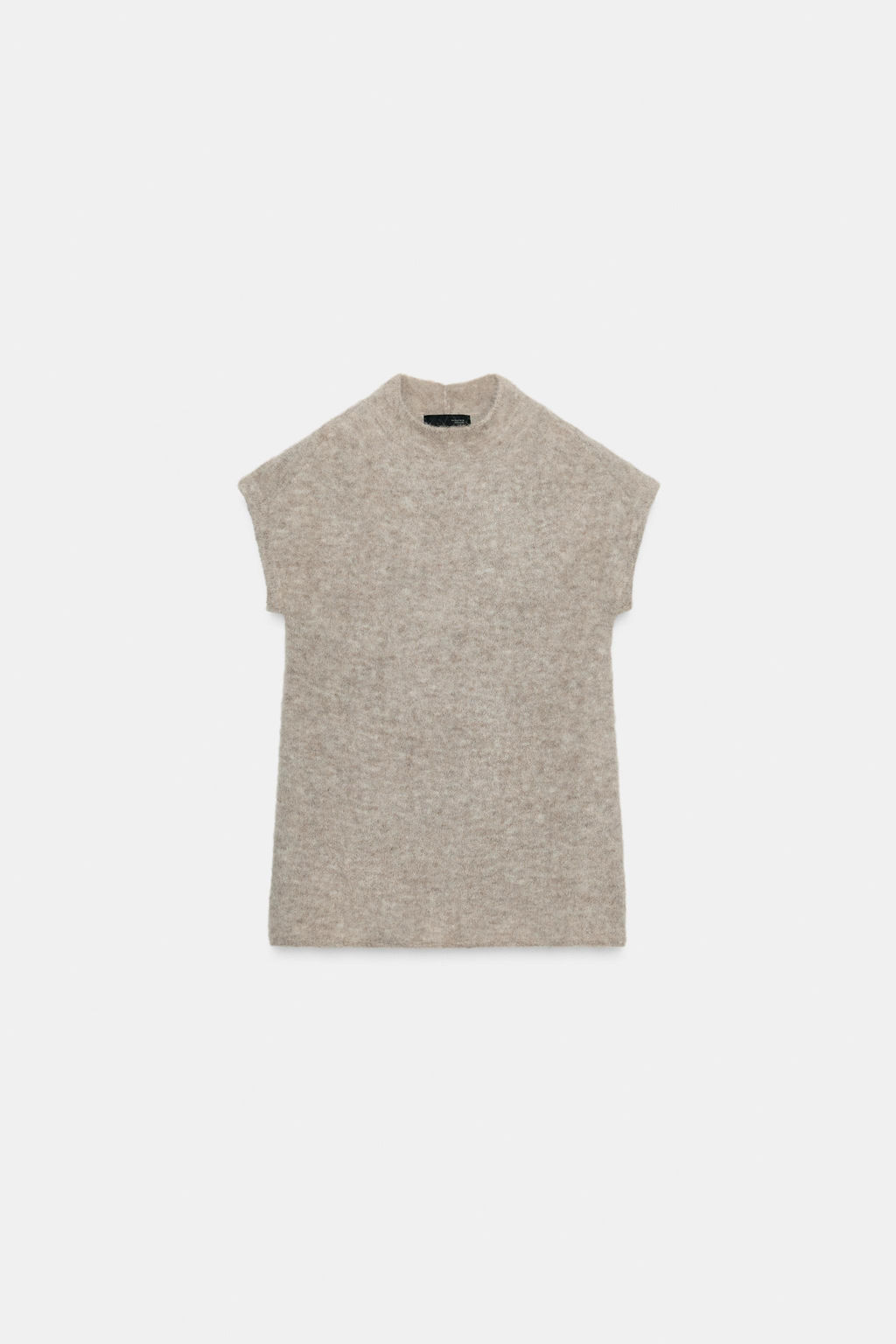 BRUSHED EFFECT ALPACA TOP - Zara фото 3