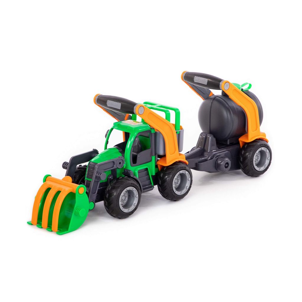 ГрипТрак, трактор-погрузчик с цистерной (в коробке) - Полесье фото 8