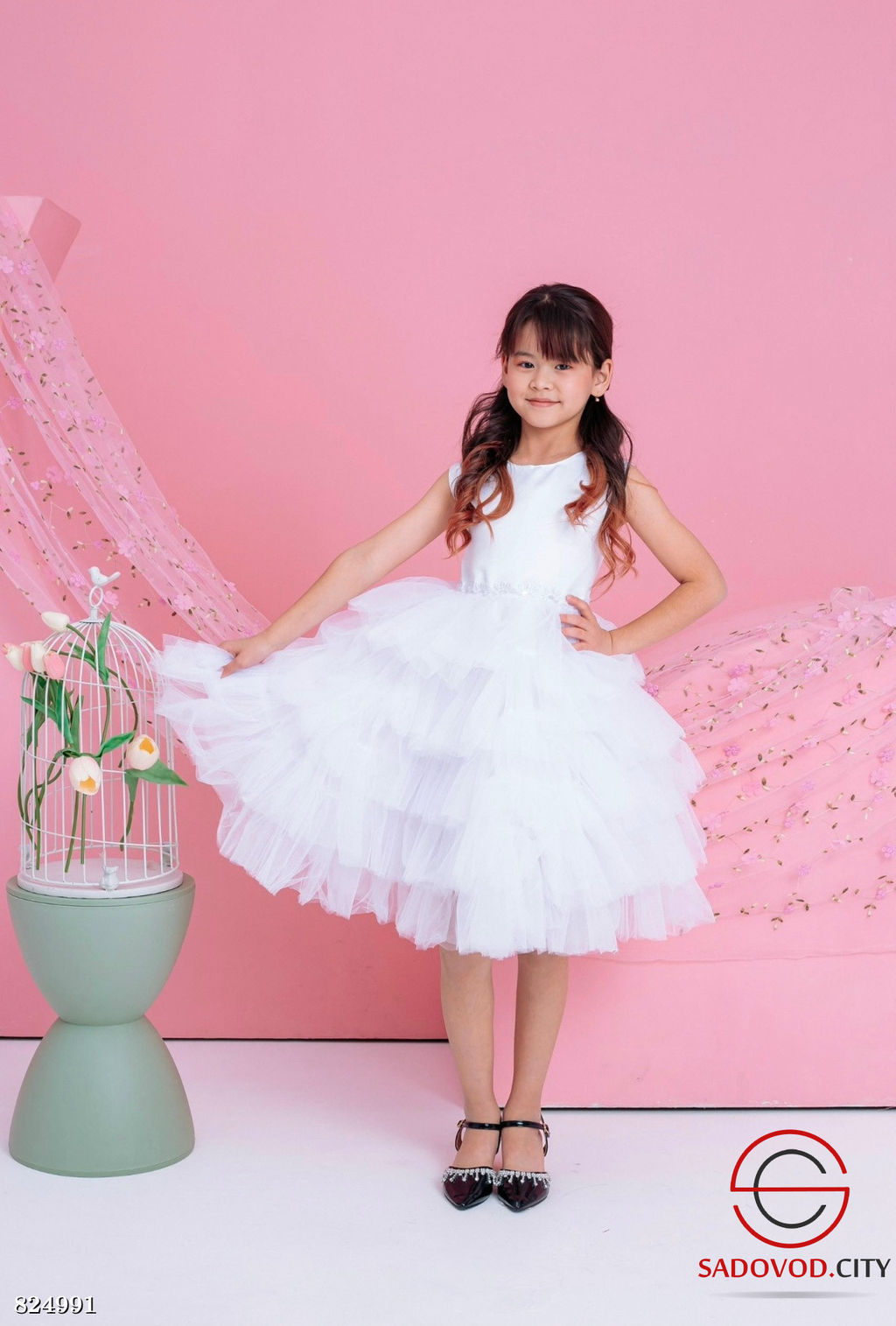 Платье + болеро для девочки