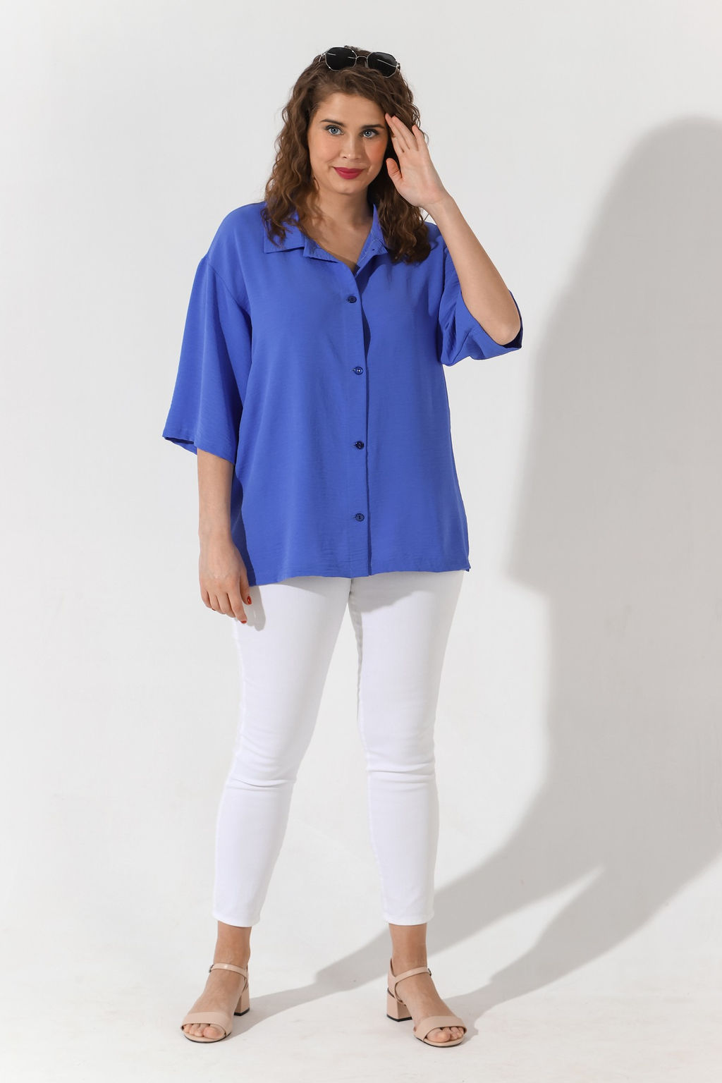 VIOTEX Блуза Жаркий сезон-1 из лён Манго - Виотекс фото 33