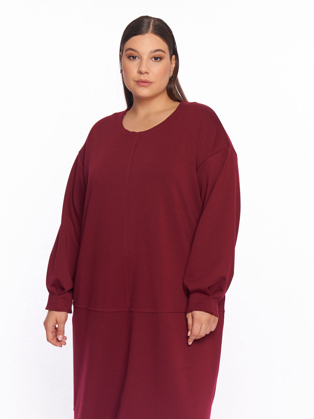 Платье со швами наружу PP56506RED31 - Артесса фото 2