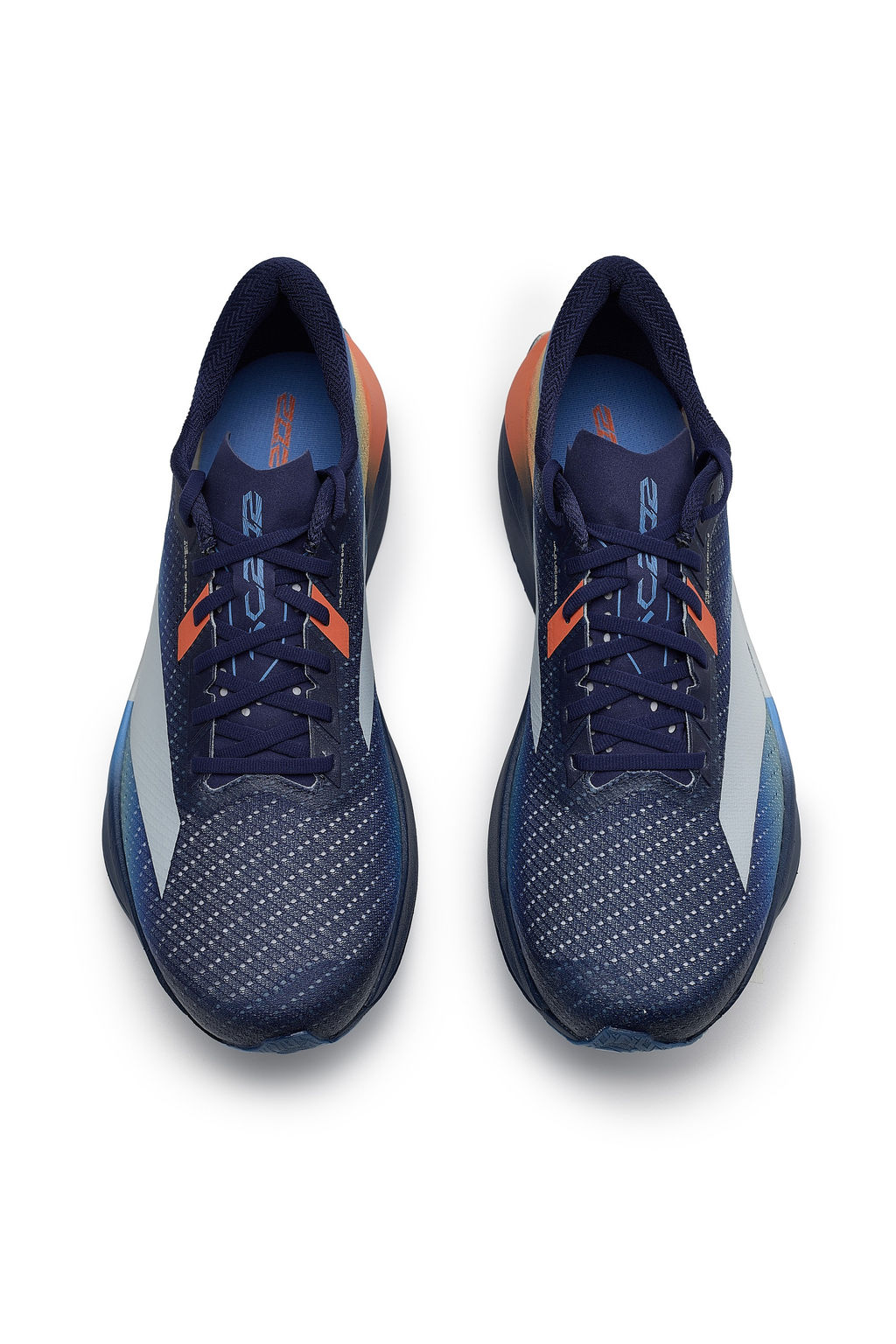 Кроссовки для бега Синий/Туманно-Серый/Оранжевый