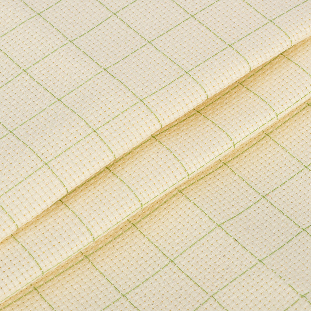 Канва K04R Gamma Aida №14 цв. ФАСОВКА 92% хлопок, 8% терилен 50 х 50 см 2 см