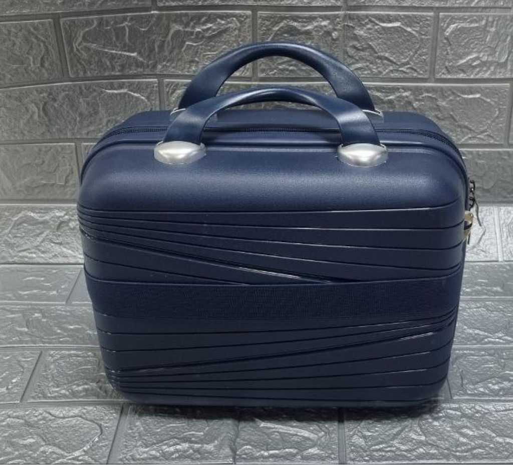 Бьюти-кейс, полипропилен, MIRONPAN 23130 Темно-синий