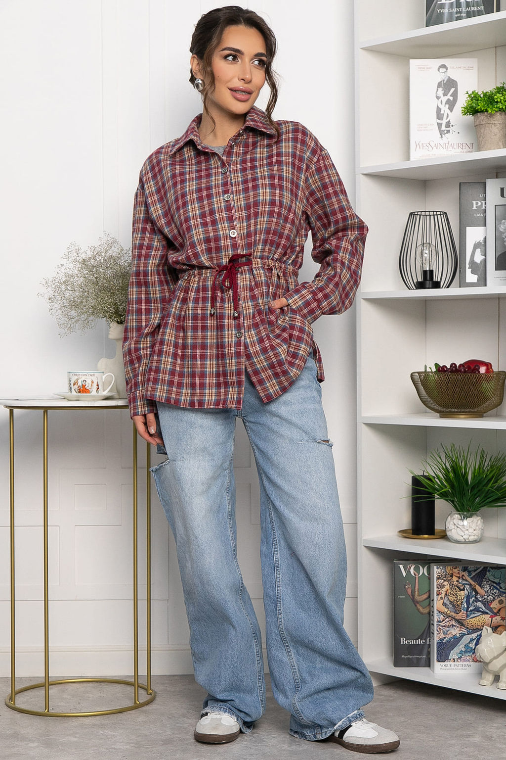 Рубашка хлопковая Джанет - Lt collection фото 12