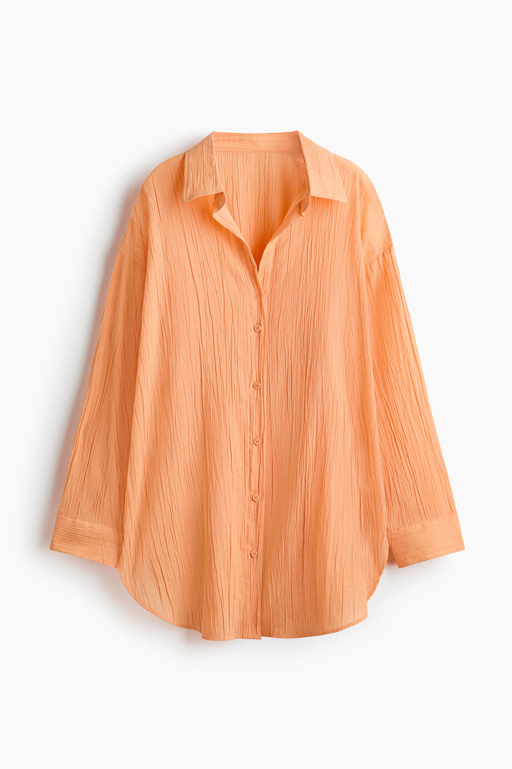 Camisa larga de algod?n - H&m фото 2