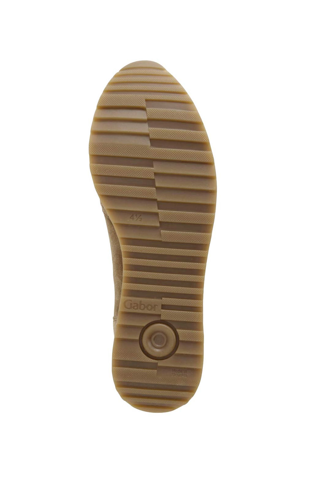 Замшевые кроссовки GABOR, светло-коричневые  фото 6