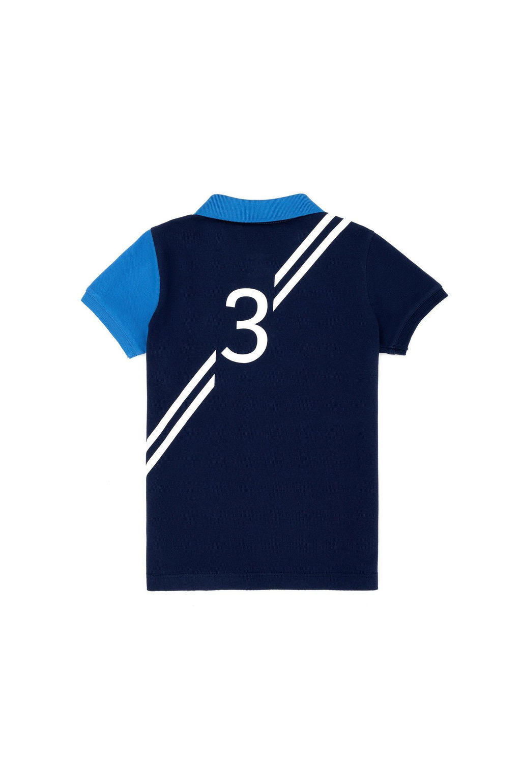 U. S. Polo Assn Темно-синяя футболка с воротником-поло для мальчика - U.s. polo assn фото 2