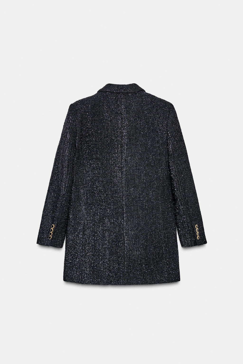 DOUBLE-BREASTED METALLIC THREAD BLAZER - Zara фото 13