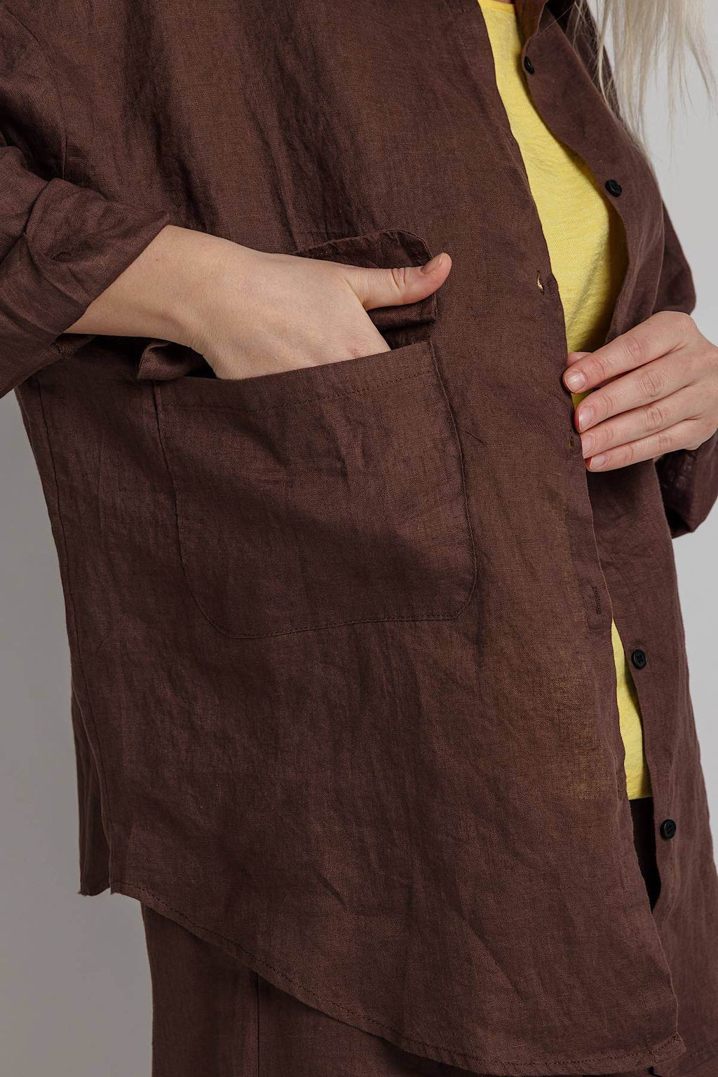 Блузка женская Р95098/01/Коричневый