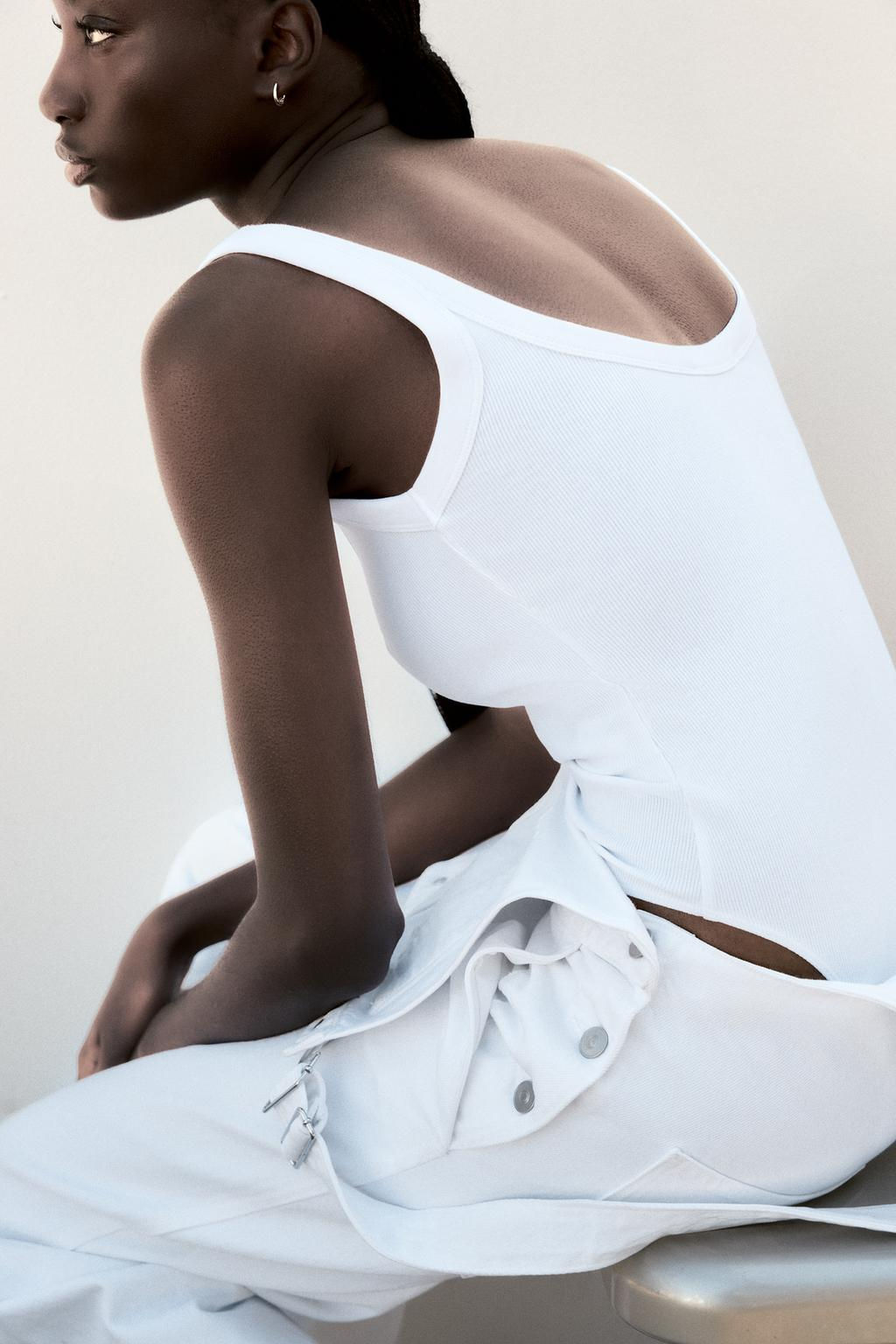RIBBED BODYSUIT - Zara фото 22