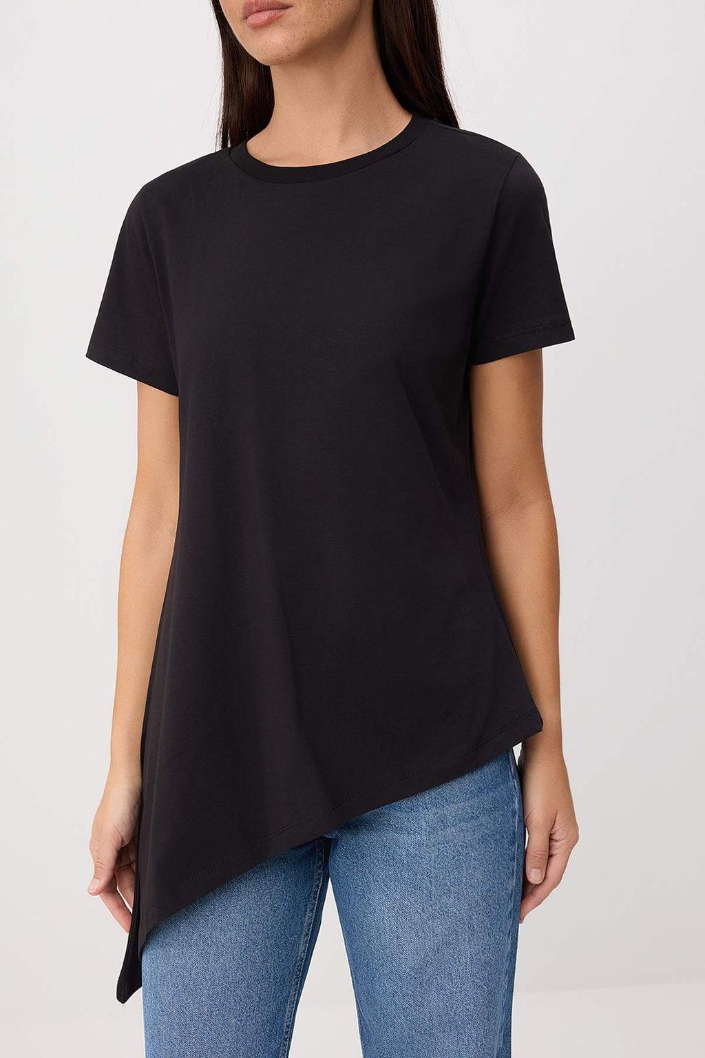 Ekru Duz Regular Bisiklet Yaka Standart Kol K?sa %100 Pamuk Orme T-shirt TWOSS26BZ00734 - Trendyolmilla фото 7