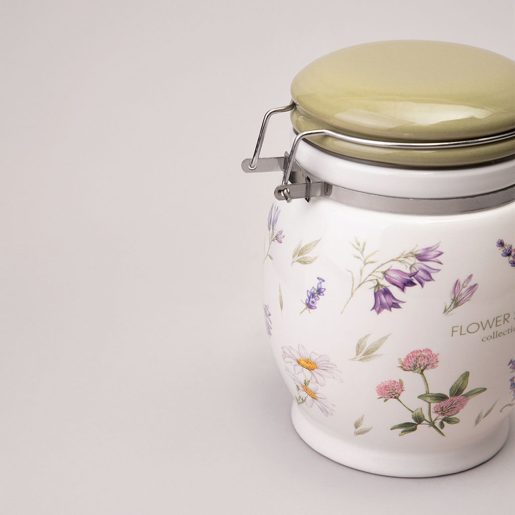 БАНКА AGNESS FLOWER STORY 11,5*15 СМ 750 МЛ  фото 7