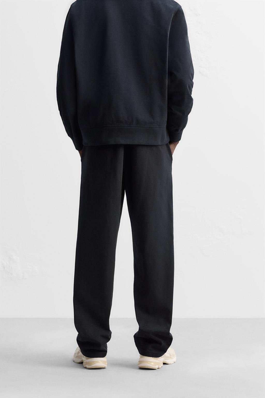 PLEATED JOGGER TROUSERS - Zara фото 3