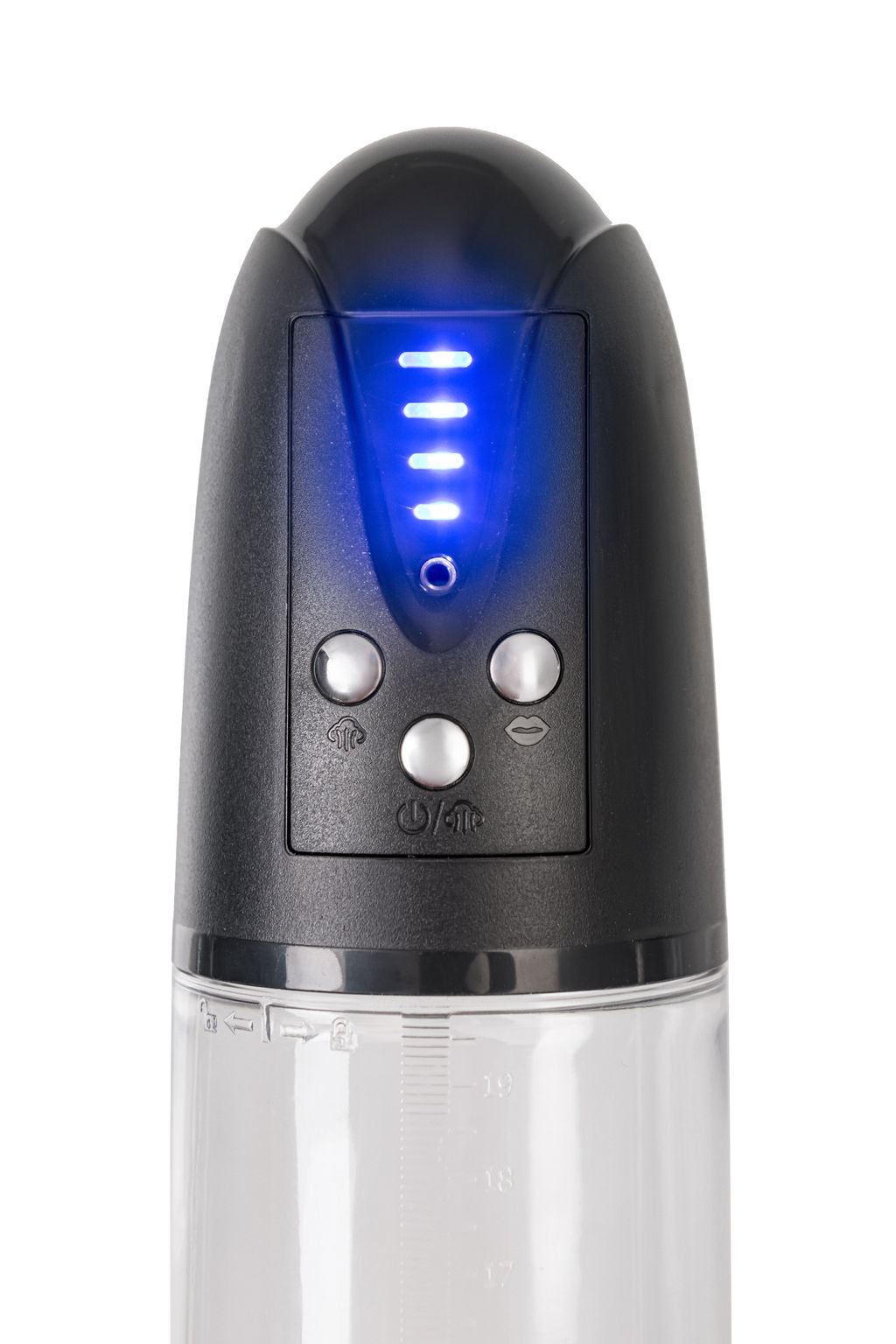 Автоматическая помпа для пениса Sexus men Expert Thorin для мастурбации, ABS-пластик, черная, 32 см