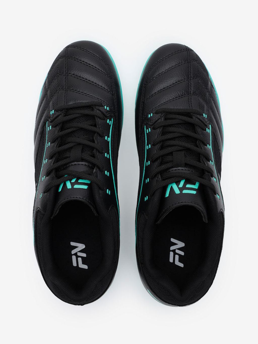 Детские шиповки FN Core Kid (TF) (Black/Teal)