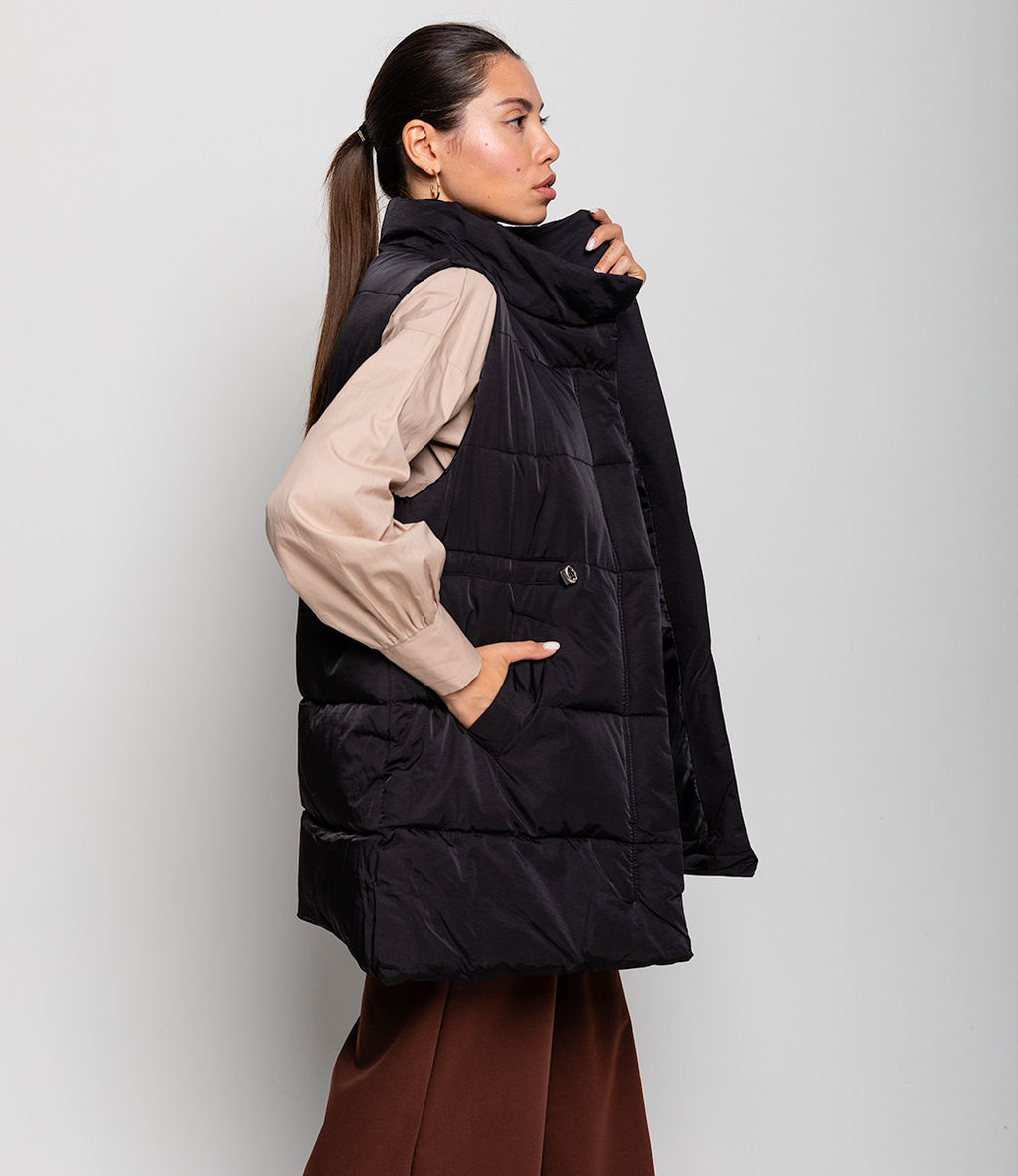 Жилет #КТ2265 (4), чёрный