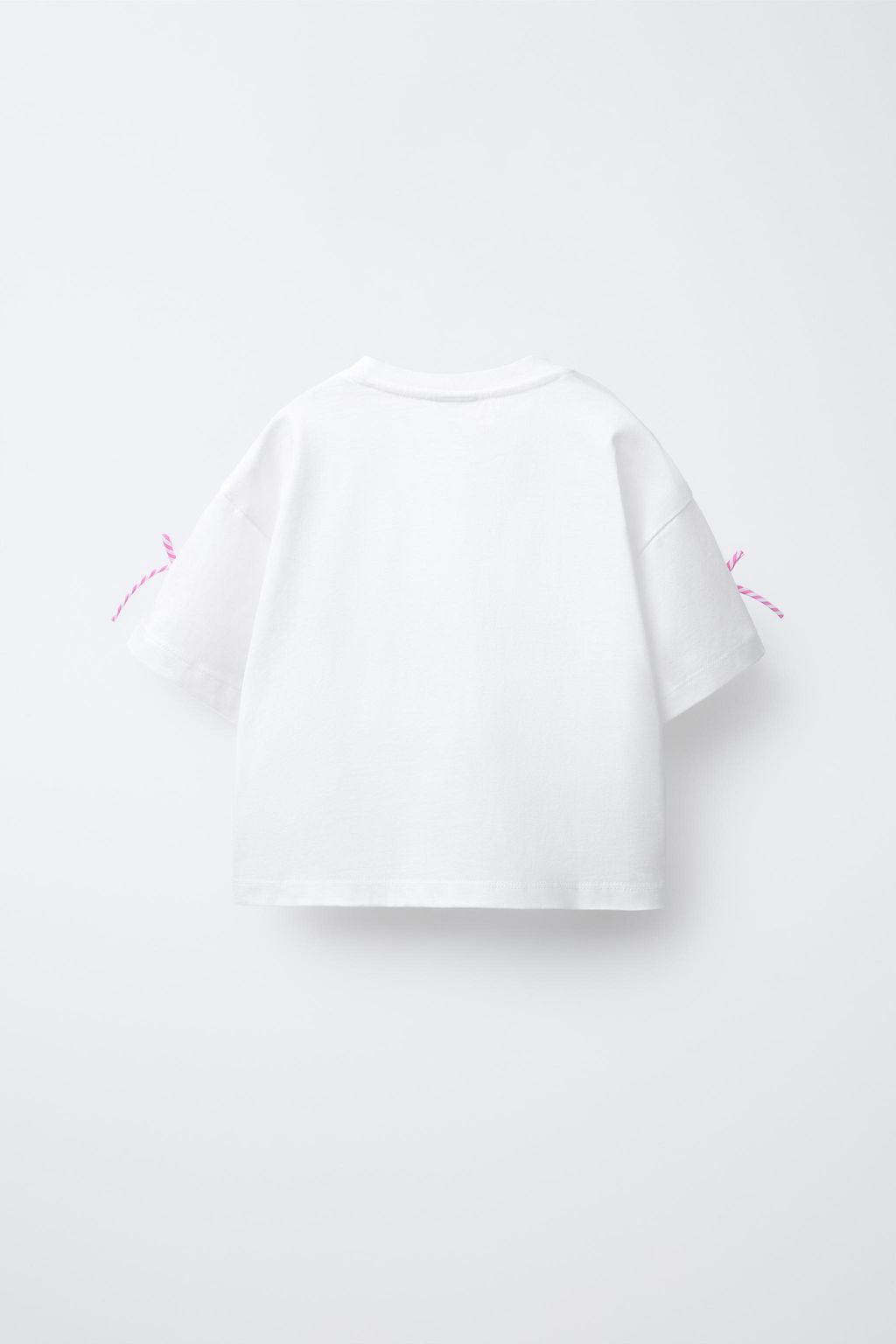 T-SHIRT WITH BOWS - Zara фото 2