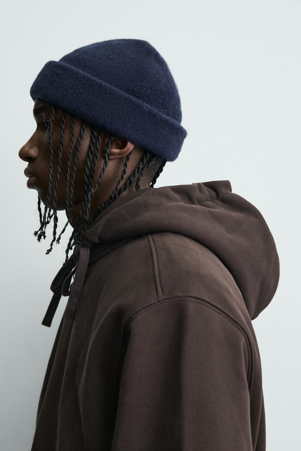 SHORT BRUSHED KNIT BEANIE - Zara фото 2