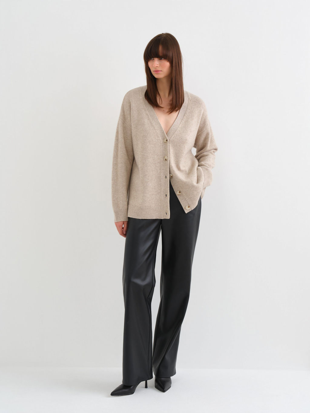 Conso/KCL 230659 - beige Кардиган женский  фото 2