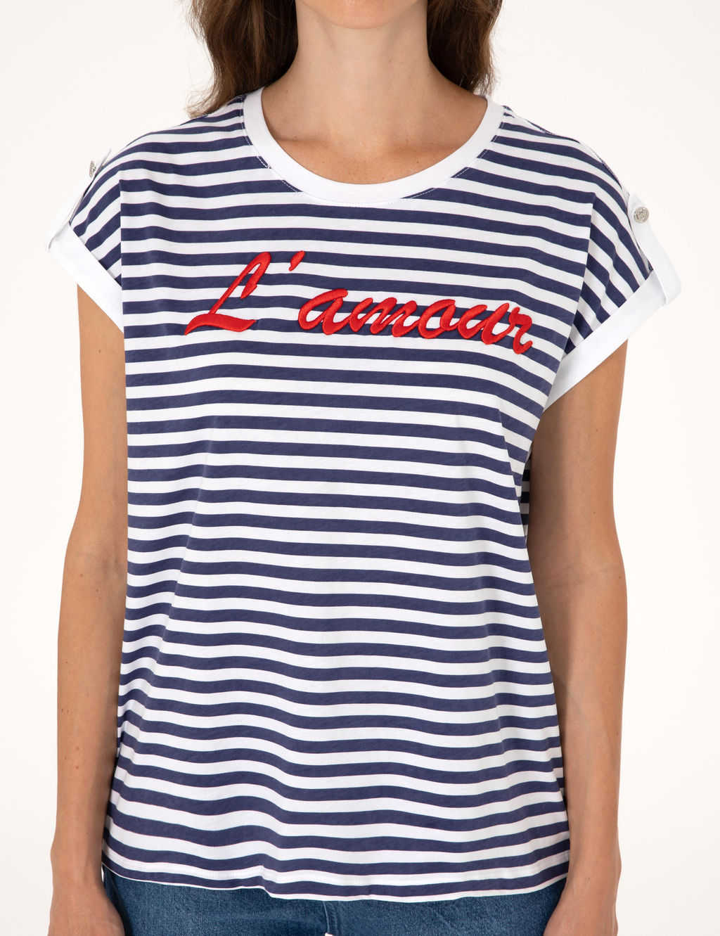 Beyaz Comfort Fit Ti__rt