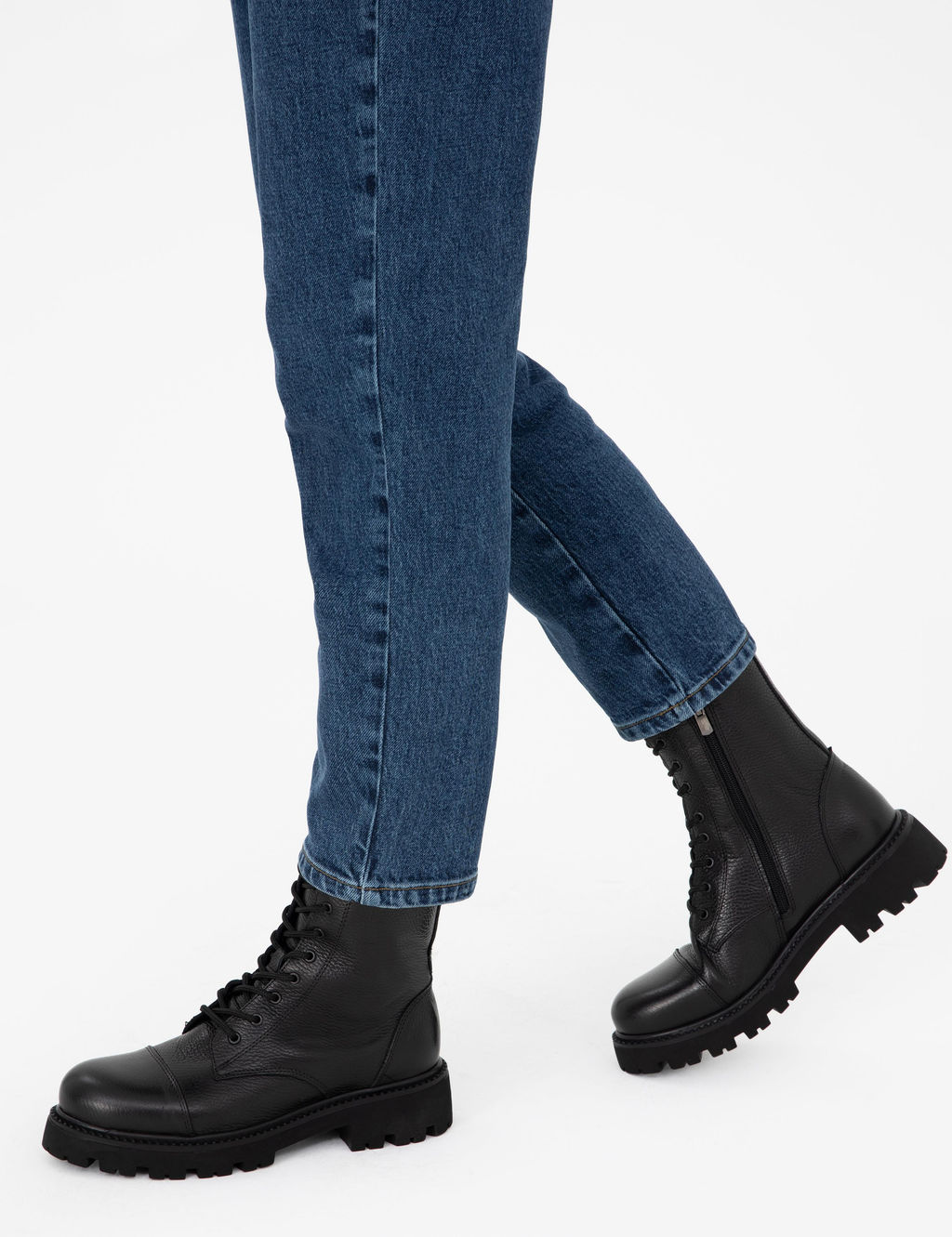 Siyah Deri Ba_c_kl_ Bot