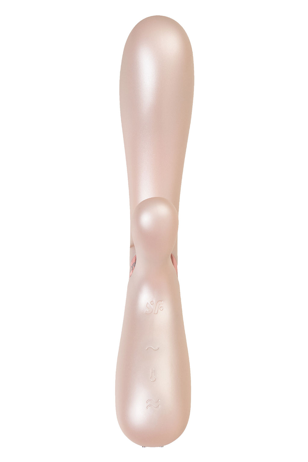 Вибратор Satisfyer Hot Lover с клиторальным стимулятором, серебряный  фото 3