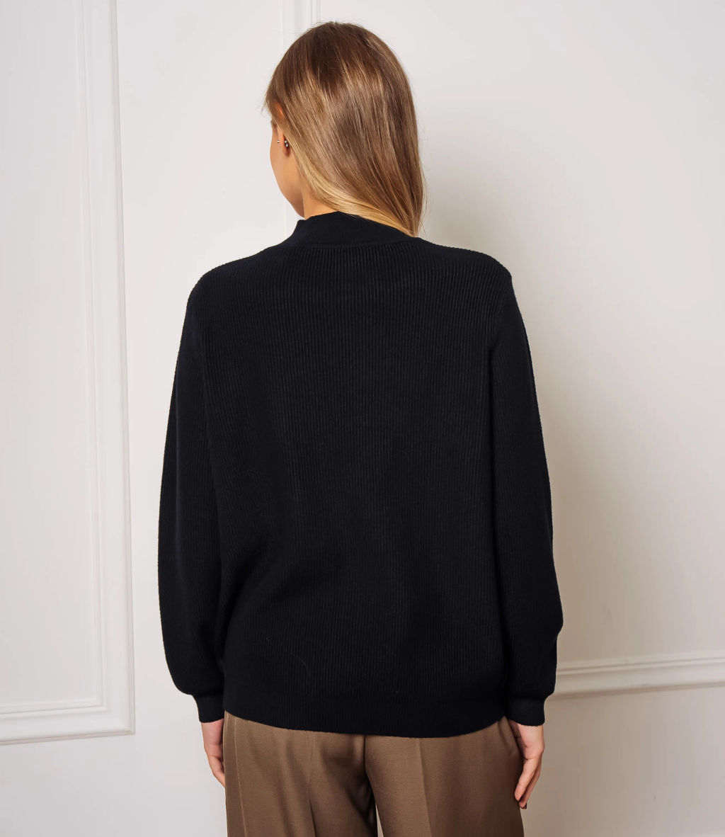Джемпер #КТ24062, чёрный - Dommod фото 2