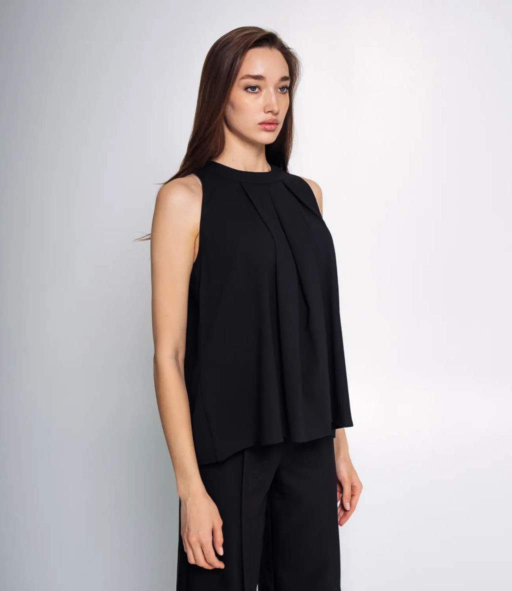 Блуза #КТ2273 (1), чёрный