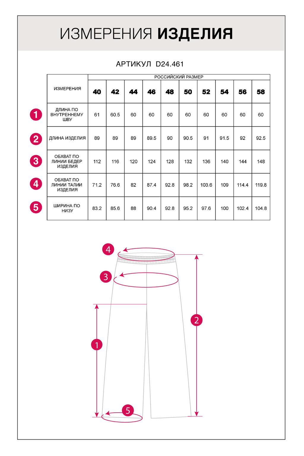 VILATTE / Кюлоты из 100% хлопка  фото 6