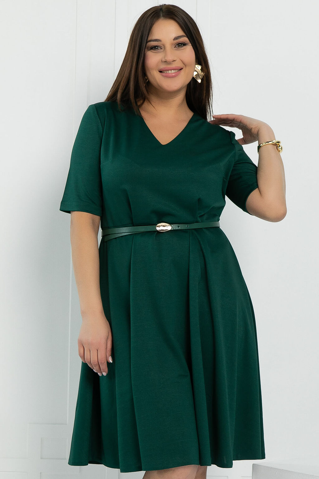 Платье Карнелия (зеленое) П12953-25М - Lt collection фото 6