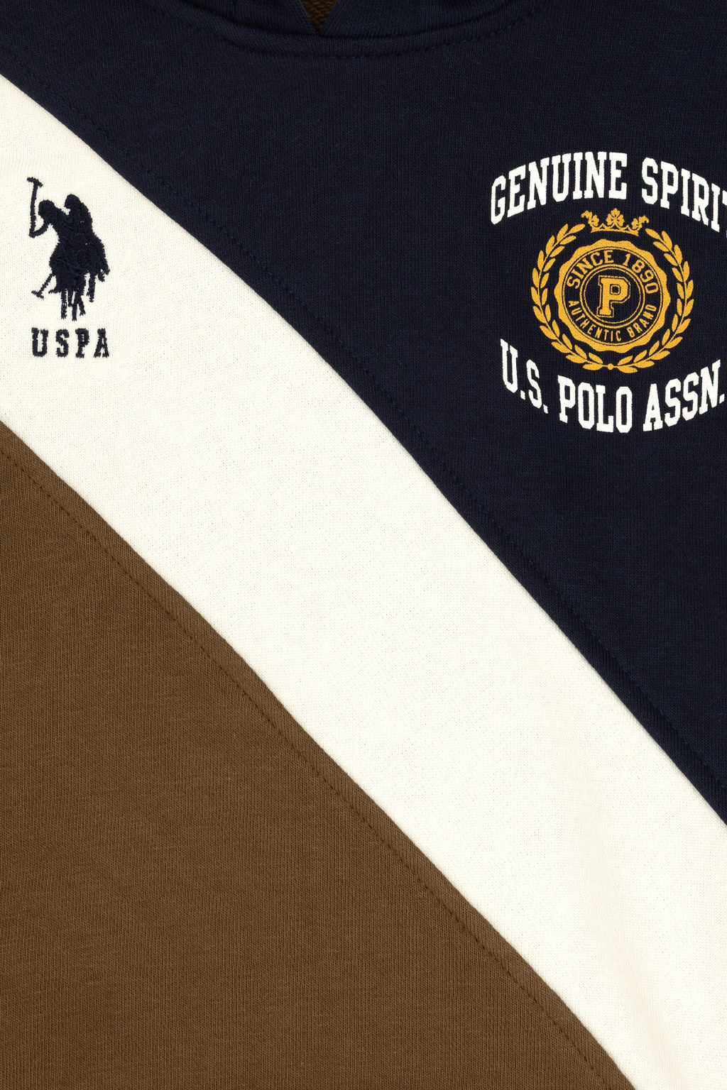 Erkek _ocuk Haki Kap__onlu Sweatshirt - U.s. polo assn фото 6