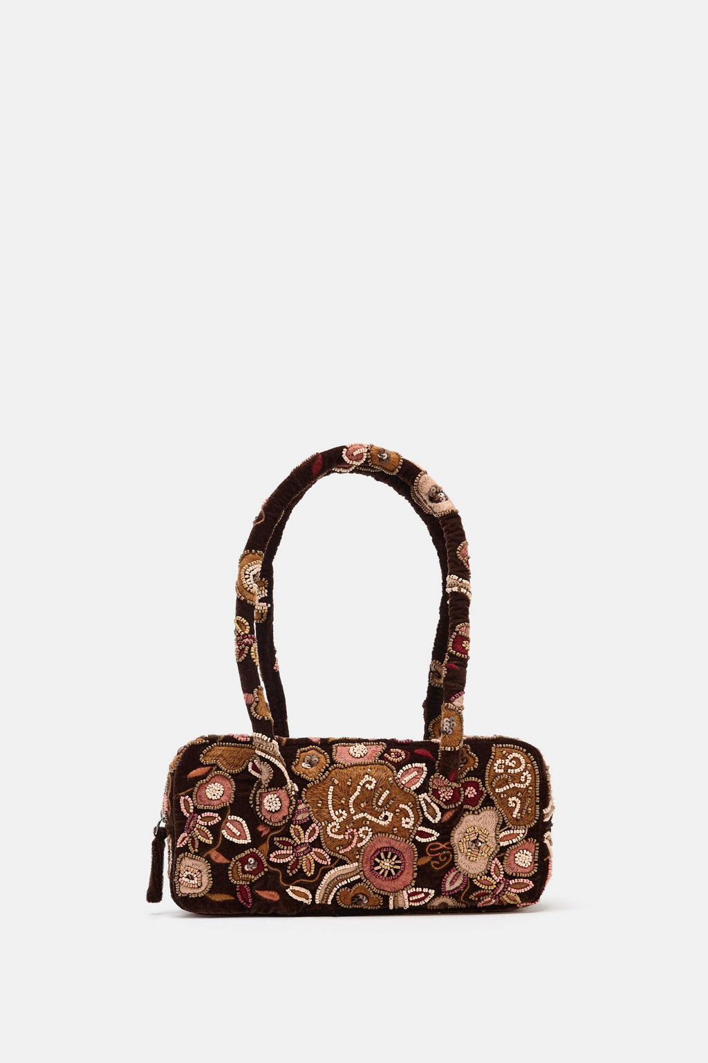 EMBROIDERED SHOULDER BAG - Zara фото 2