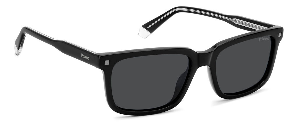 Солнцезащитные очки POLAROID PLD 4174/S/X Чёрный, мужские  фото 3